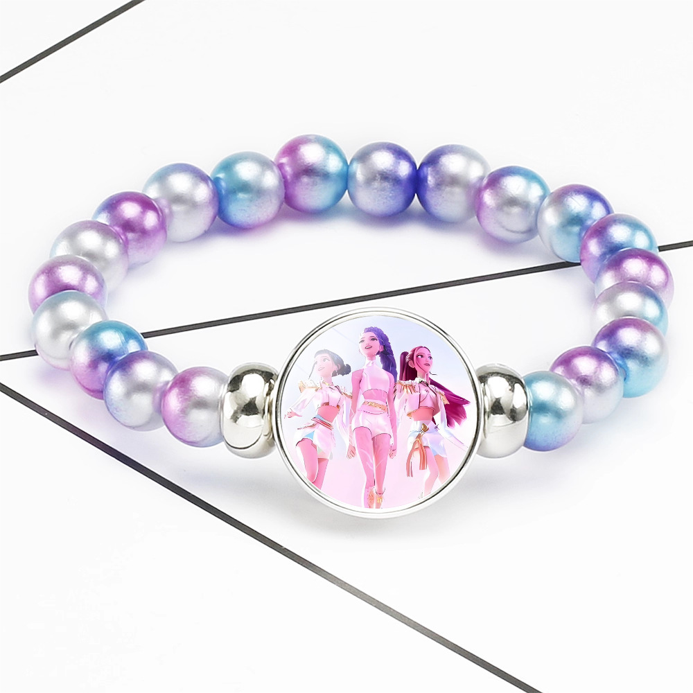 Party Games Crazy - Kpop Idol Beaded Bracelet Rumi Mira