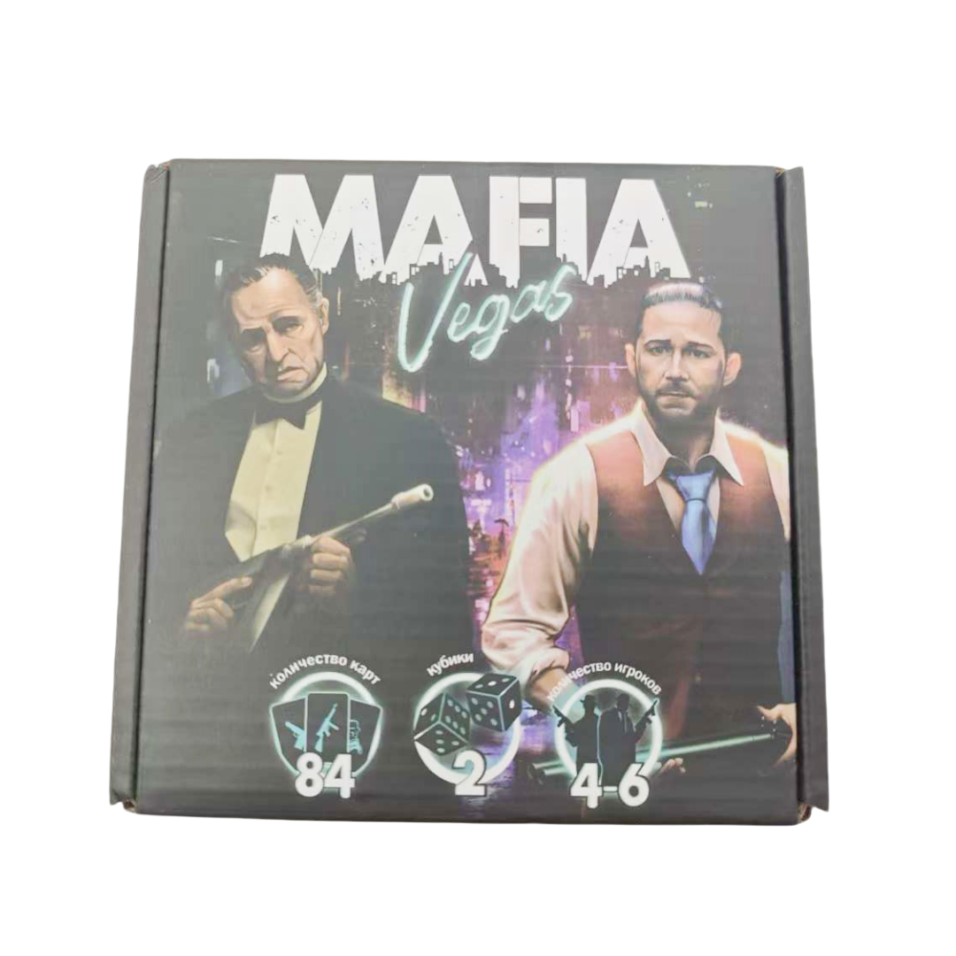 Party Games Mafia - Mafia Vegas Identity Deduction Board Game: