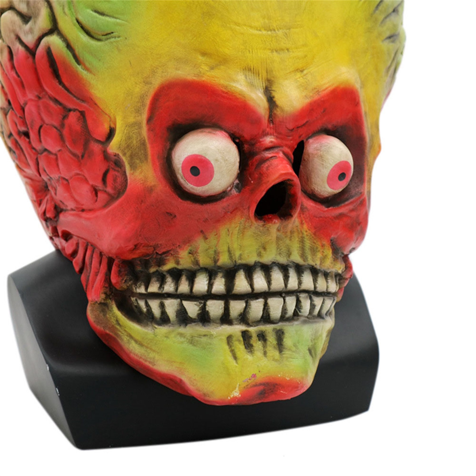 Zombie Party Games For Adults - Alien Brain Halloween Mask Martian Soldier