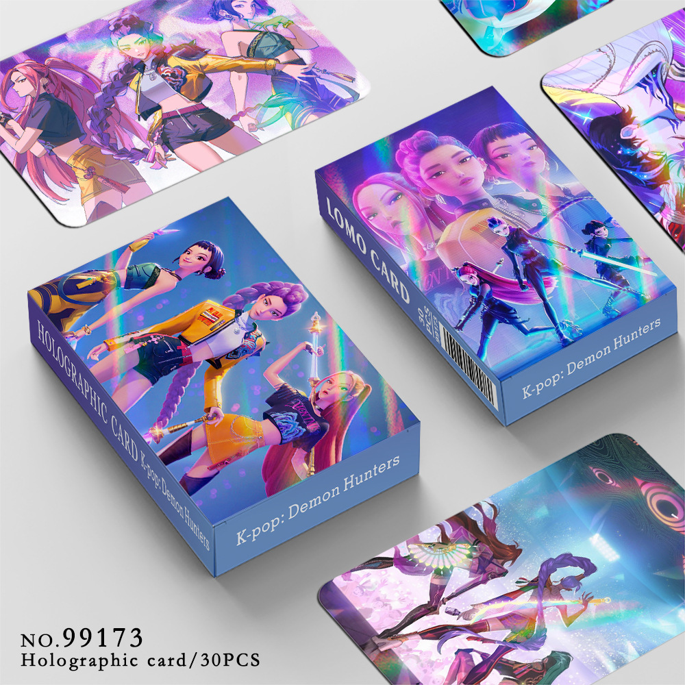 Party Games Adult Birthday - 30Pcs/Box Anime Kpop Party Card Devil