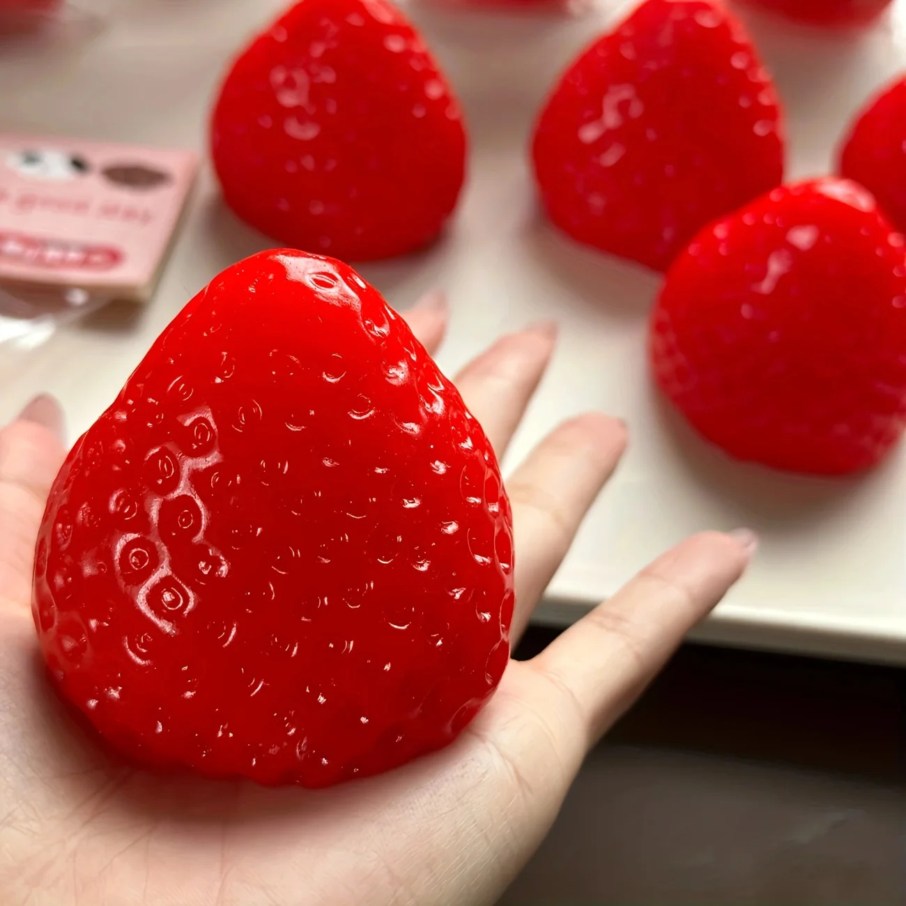 Party Games Children - Strawberry Taba Squishy Fidget Toy -