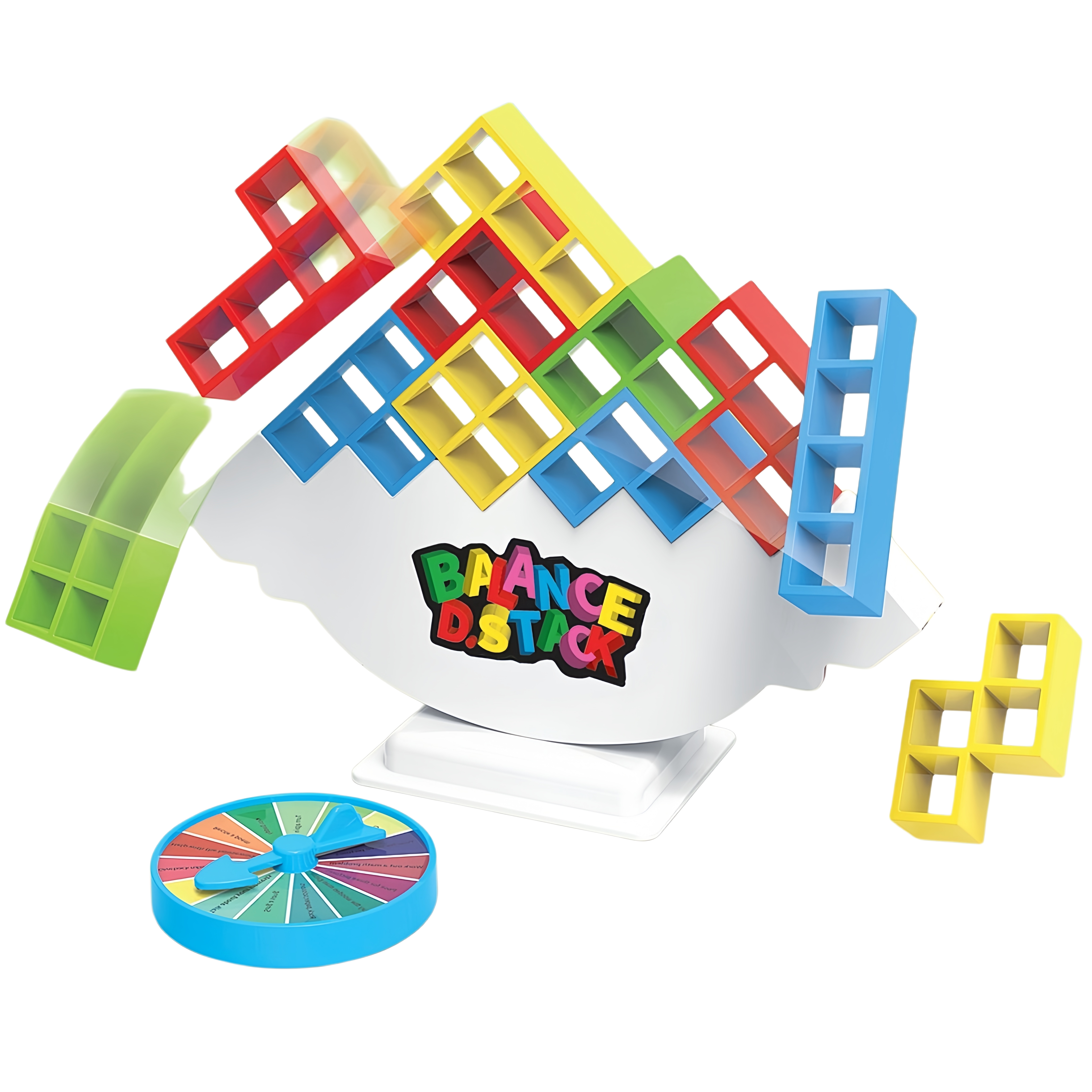Party Games Adult Birthday - Interactive Balance Block Game Stack High