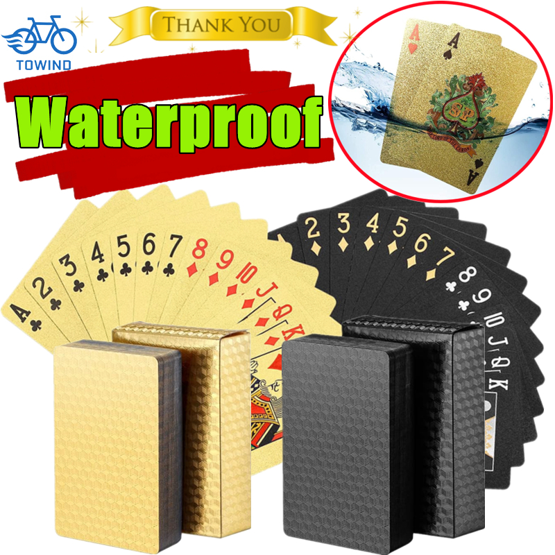 Book Party Games - New Playing Cards Waterproof Plastic Poker