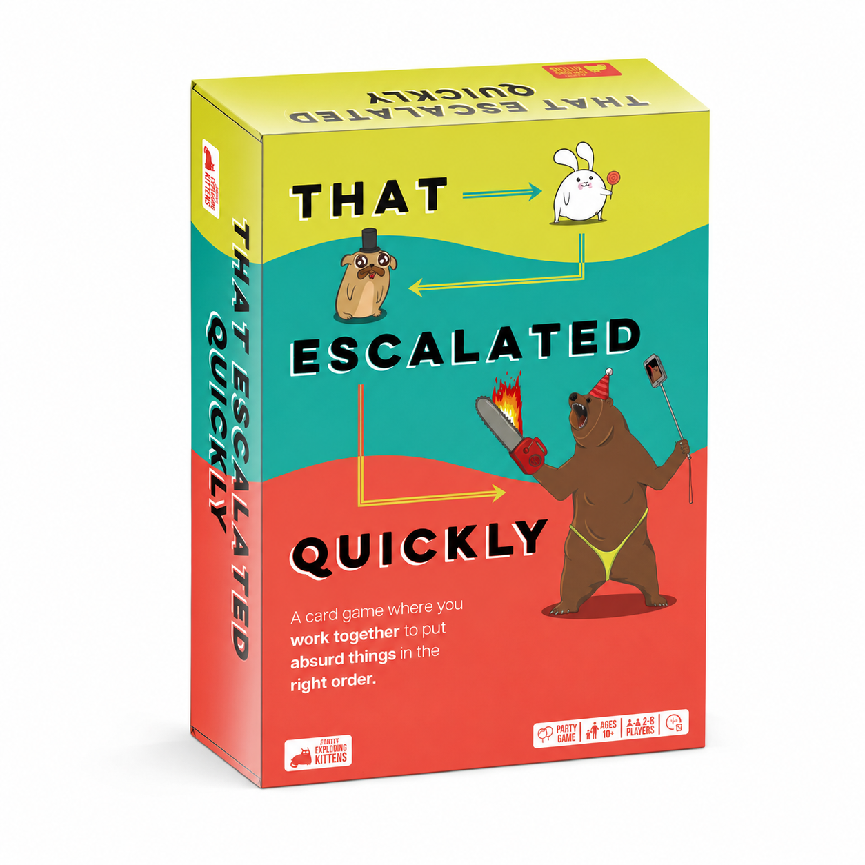 Quick Games Party - That Escalated Quickly Card Game, Funny