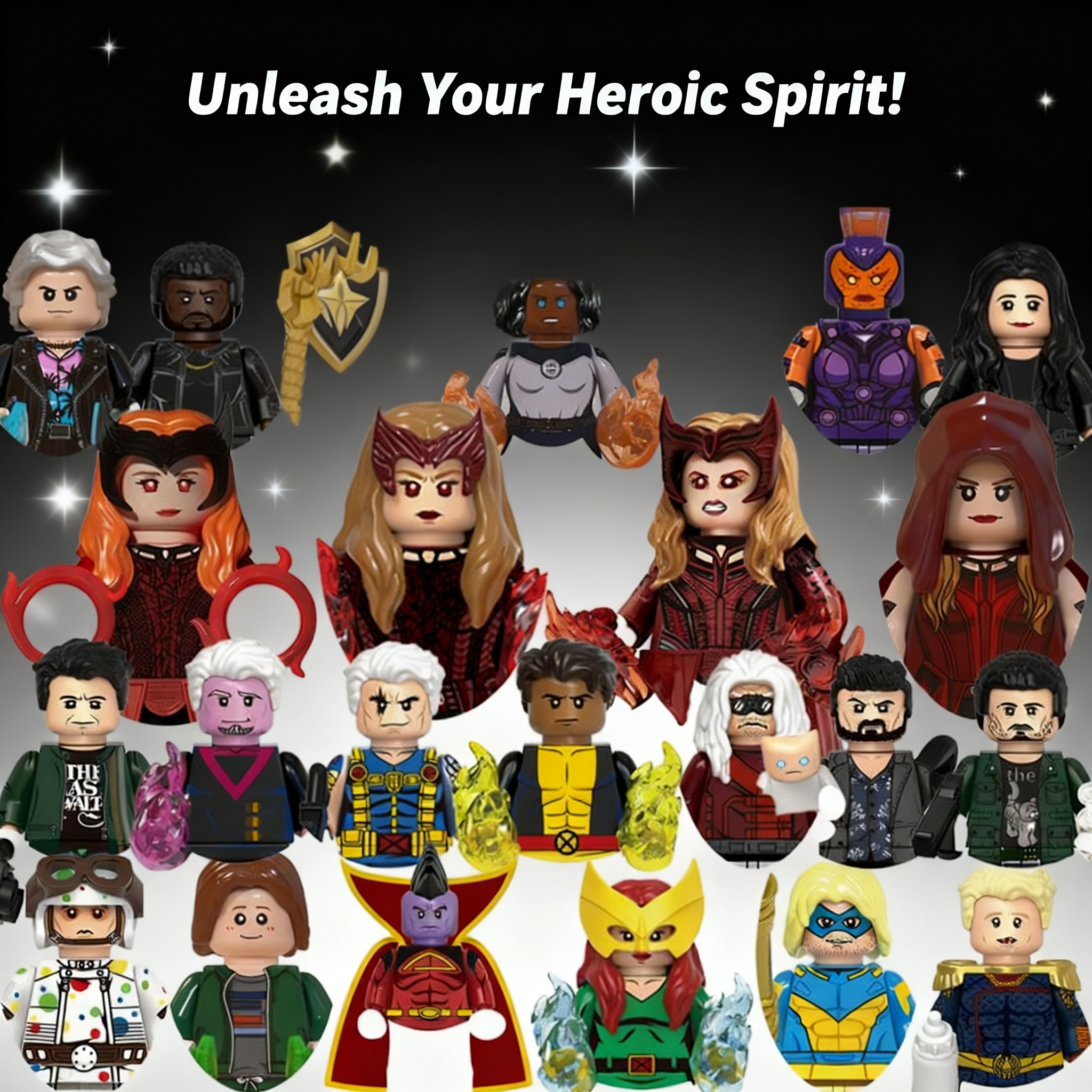 Party Games Children - New Wanda Mini Action Figures Homelander