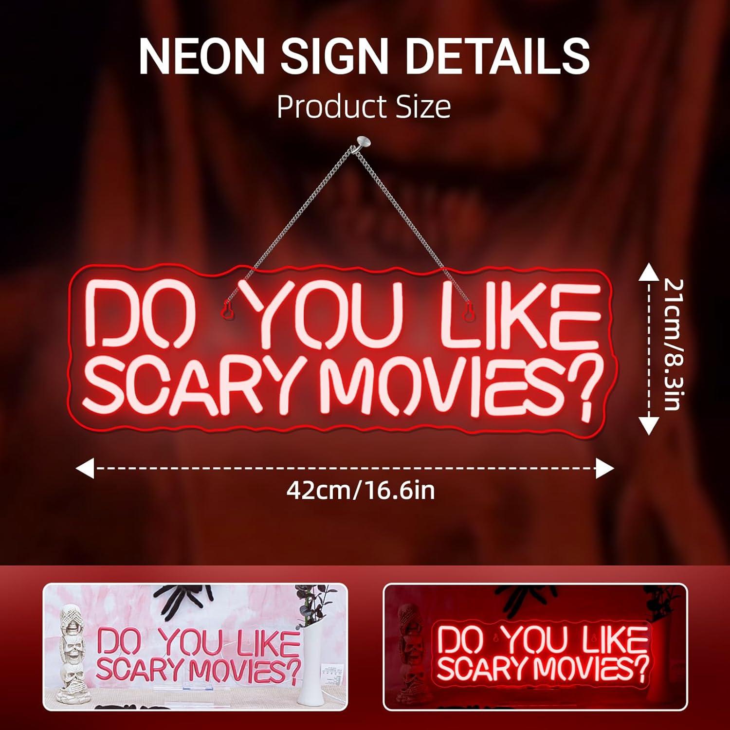Do You Like Scary Movies Neon  - Party Games Game reseña y precio