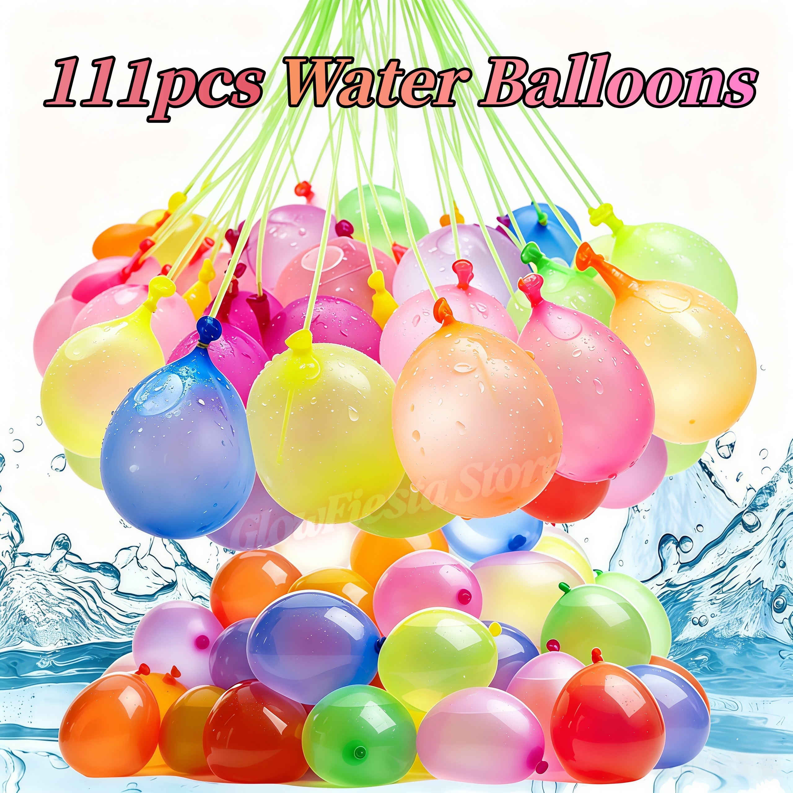 111Pcs Water Balloons Quick Fi - Quick Games Party reseña y precio