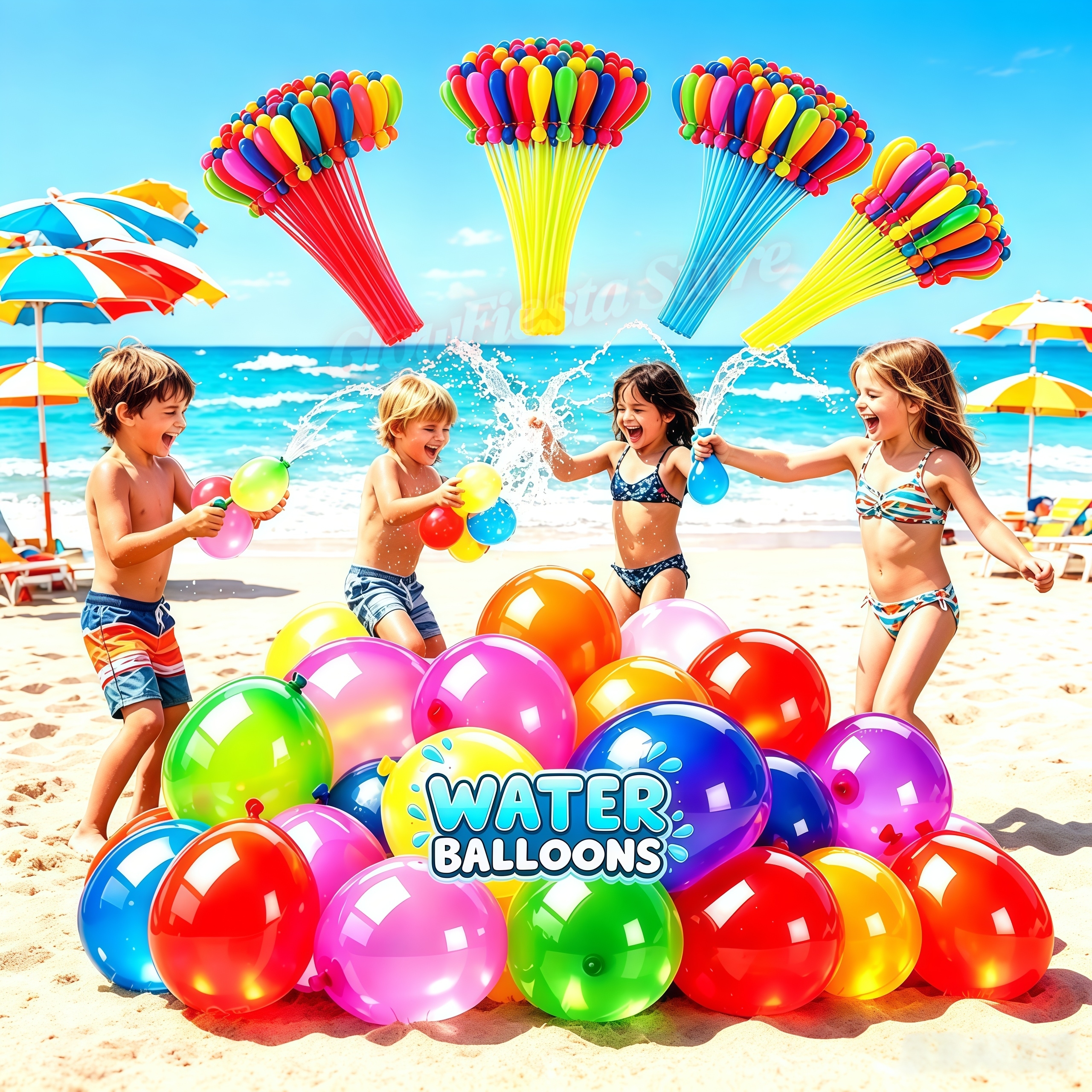 111Pcs Water Balloons Quick Fi - Quick Games Party reseña y precio