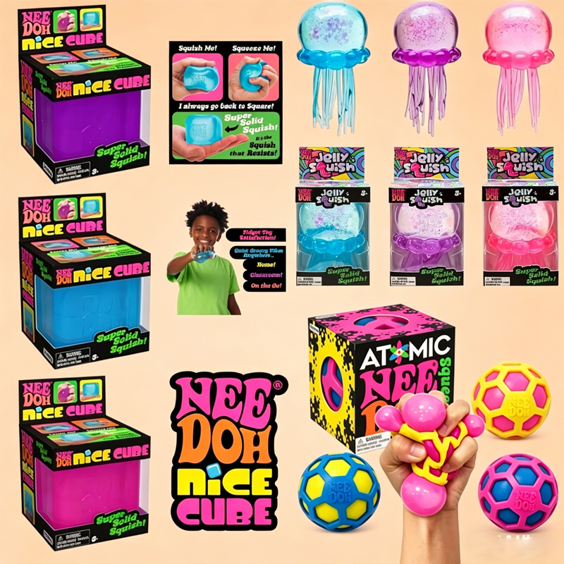 New NeeDoh Squishy Schylling// - Party Games Crazy reseña y precio