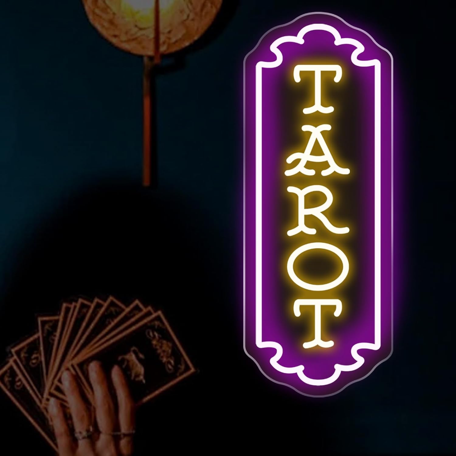 Tarot Neon Sign USB Powered My - Party Games Game reseña y precio