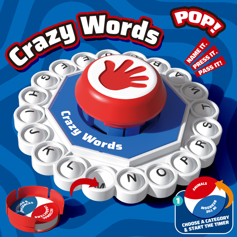 Crazy Alphabet Letter Pressing - Quick Games Party reseña y precio
