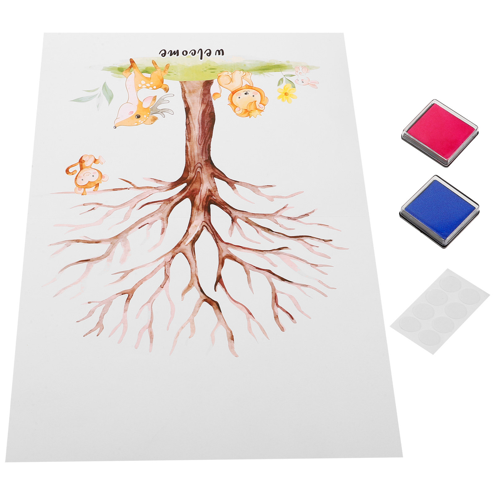 1Set Fingerprint Tree Guest Bo - Book Party Games reseña y precio