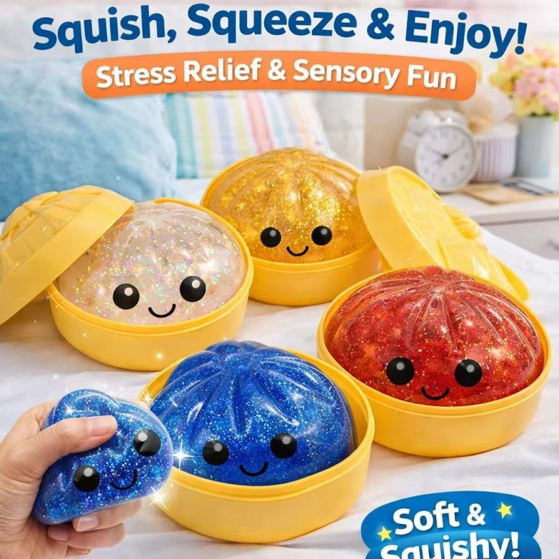 1Pc Kawaii Steamed Bun Stress  - Party Games Steam Free reseña y precio