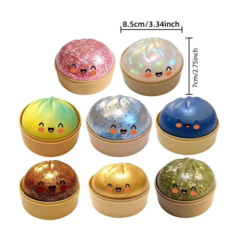 1Pc Kawaii Steamed Bun Stress  - Party Games Steam Free reseña y precio