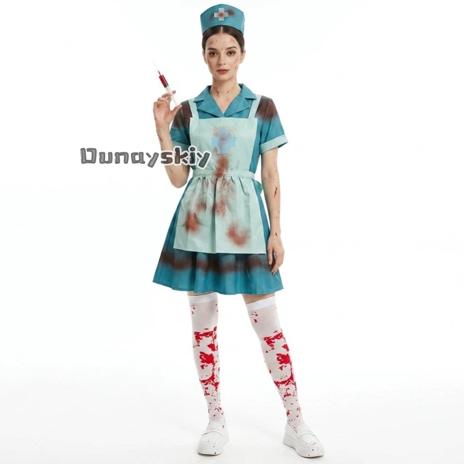 ‌‌Halloween Costume Cosplay Ad - Zombie Party Games For Adults reseña y precio