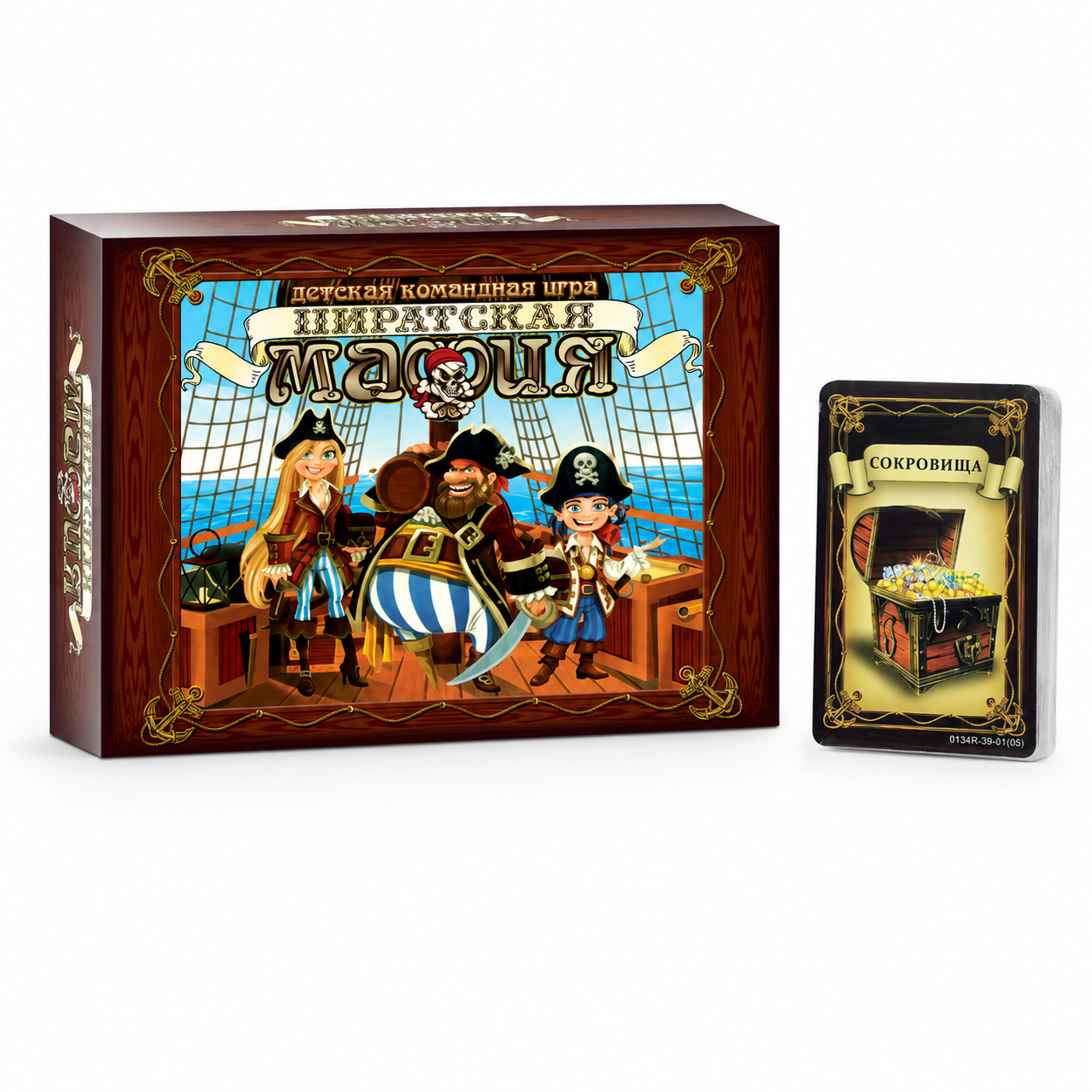 Pirate Mafia Kids Team Card Bo - Party Games Mafia reseña y precio