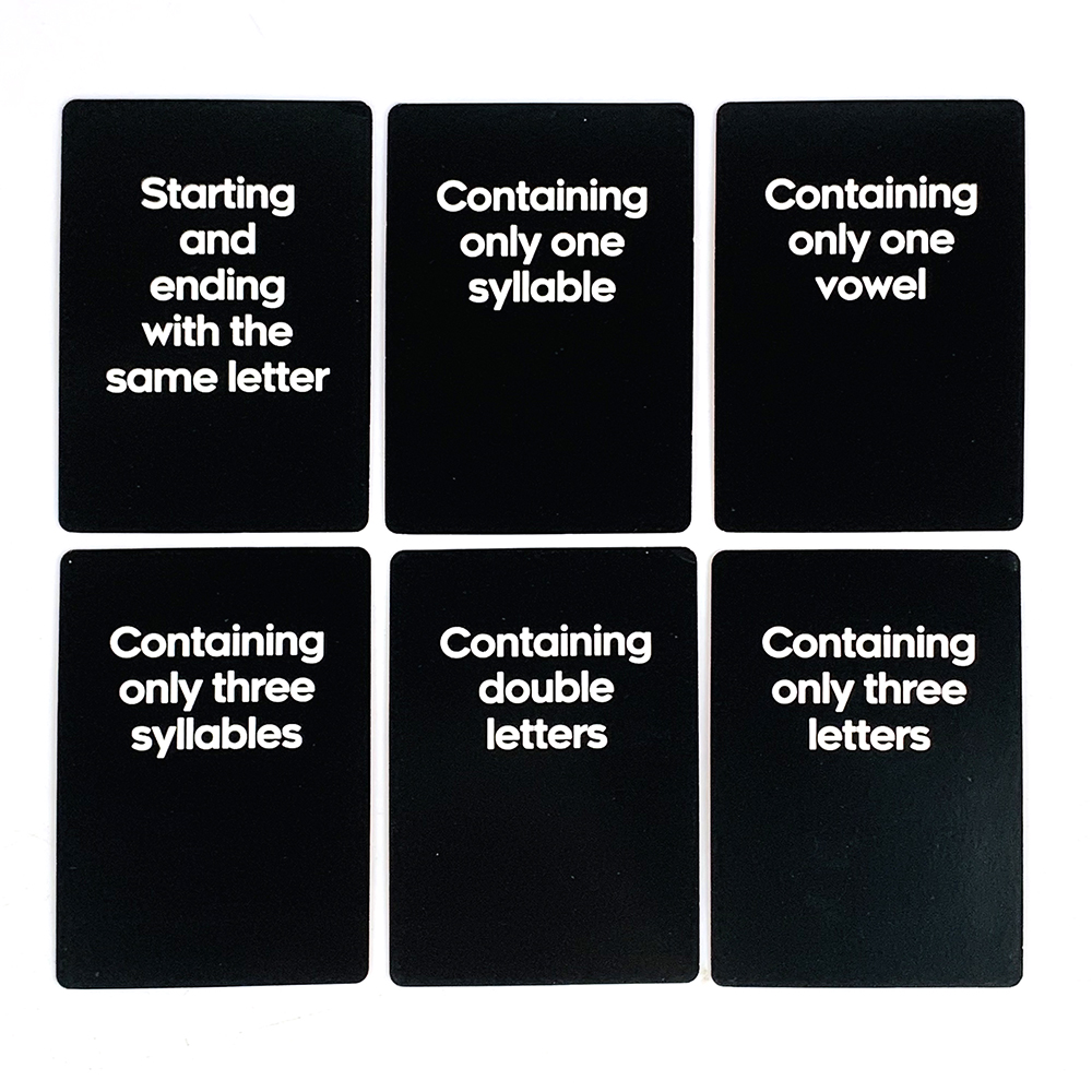 Card Game Quick Name Party Gam - Quick Games Party reseña y precio