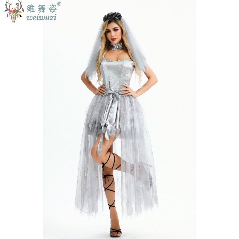 Adult Scary Skull Ghosts Bride - Zombie Party Games For Adults reseña y precio