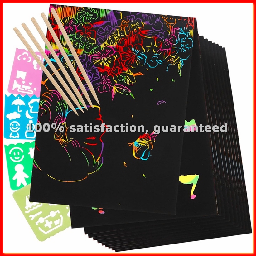 Scratch Paper Art Set, Black C - Party Games Game reseña y precio