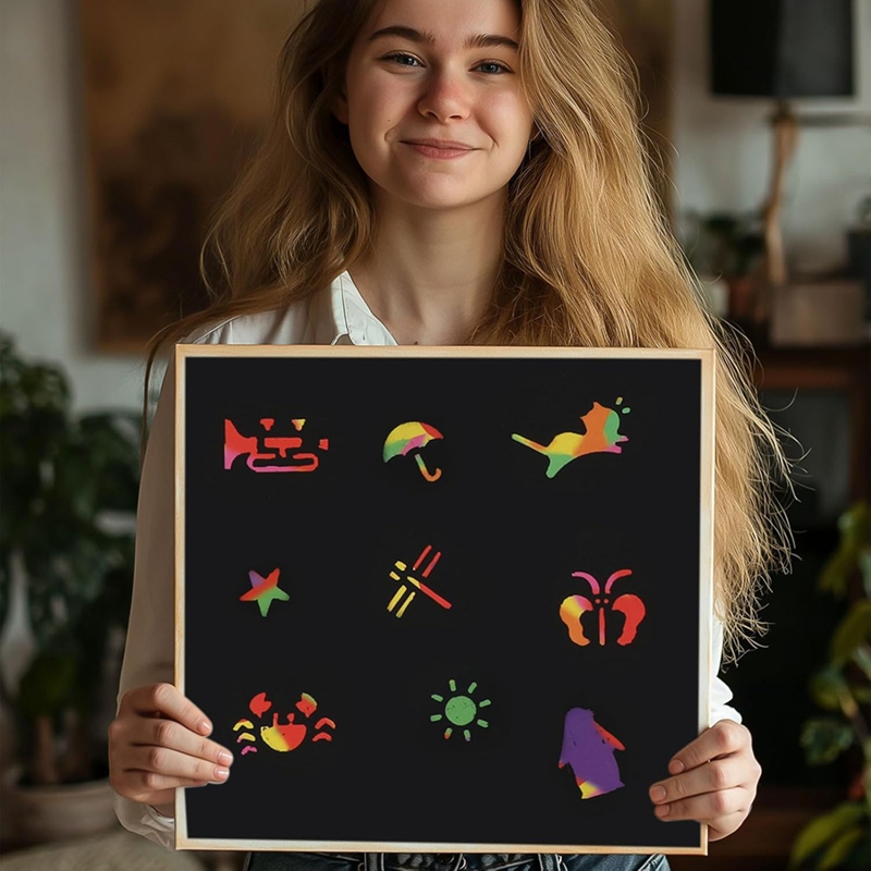 Scratch Paper Art Set, Black C - Party Games Game reseña y precio