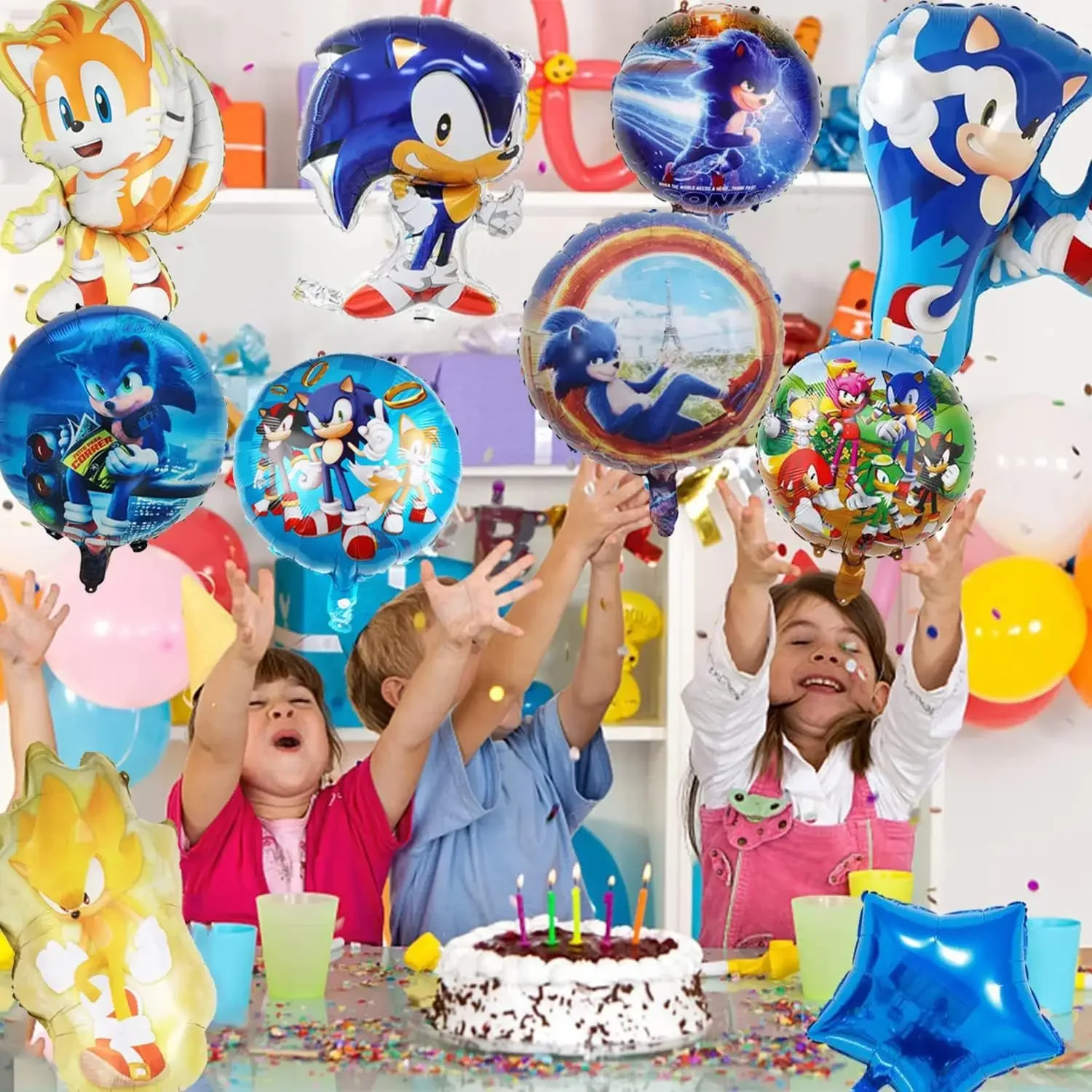 Cartoon Blue Flashing the Hedg - Party Games Adult Birthday reseña y precio