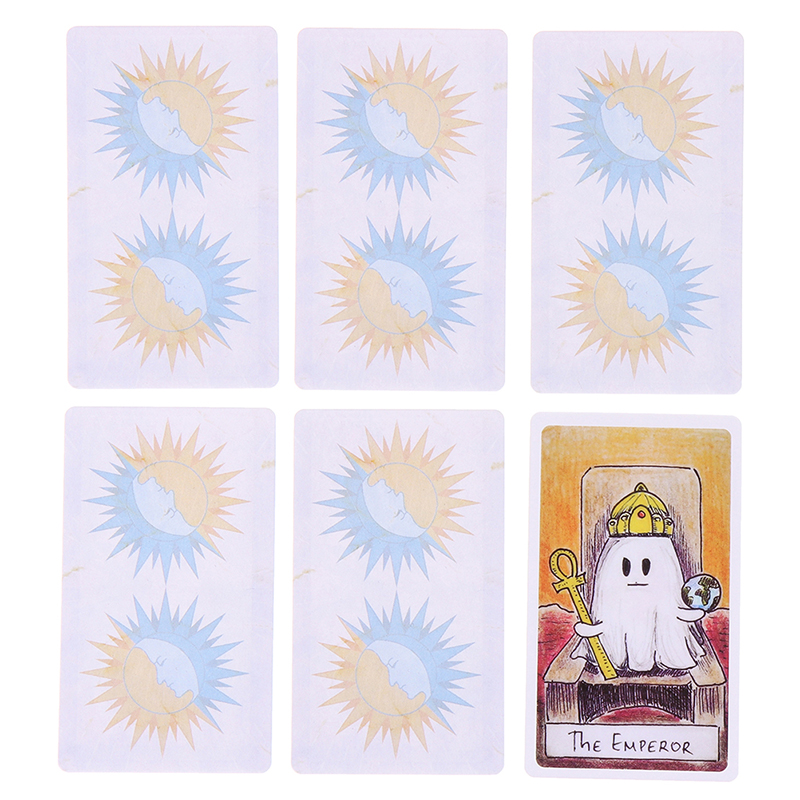 Cute Ghost Tarot Deck Toy Set  - Party Games Adult Birthday reseña y precio