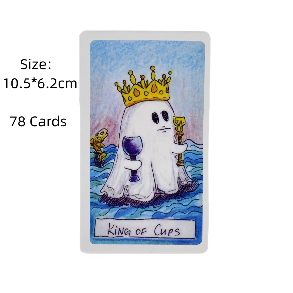 Cute Ghost Tarot Deck Toy Set  - Party Games Adult Birthday reseña y precio