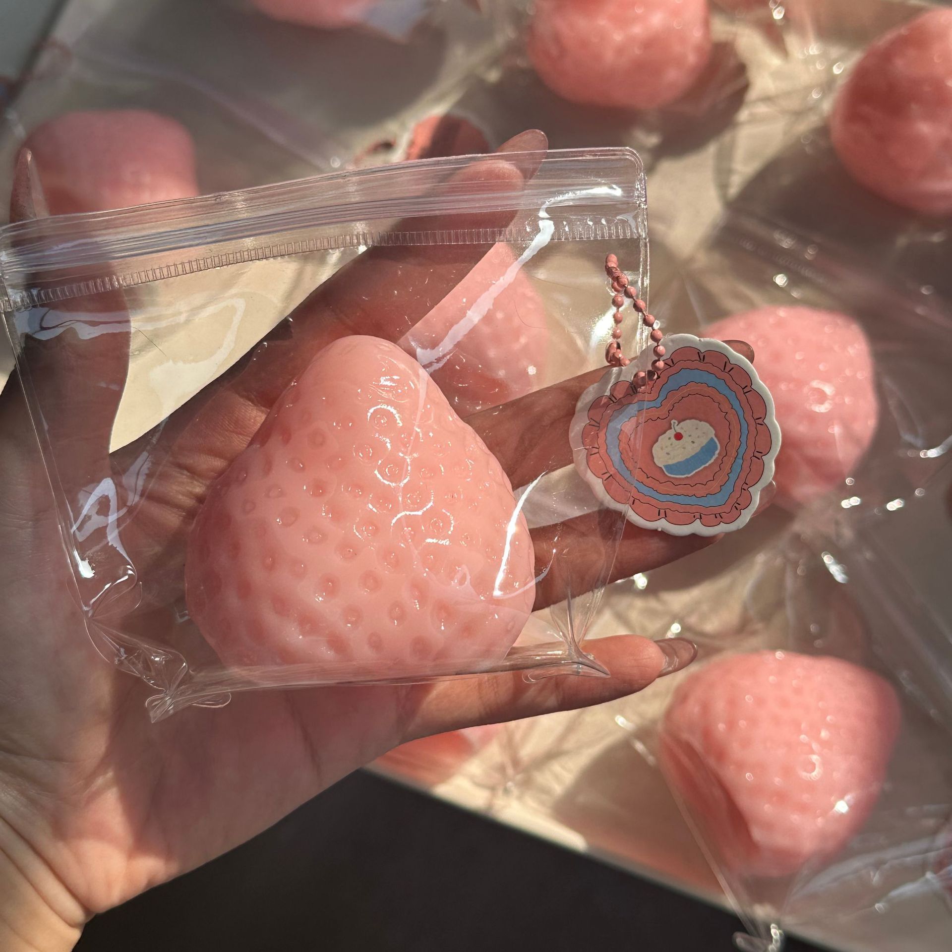 Strawberry Taba Squishy Fidget - Party Games Children reseña y precio