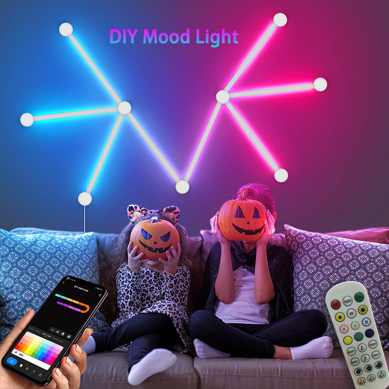 Smart RGB Wall Lamp, Bluetooth - Party Games Game reseña y precio