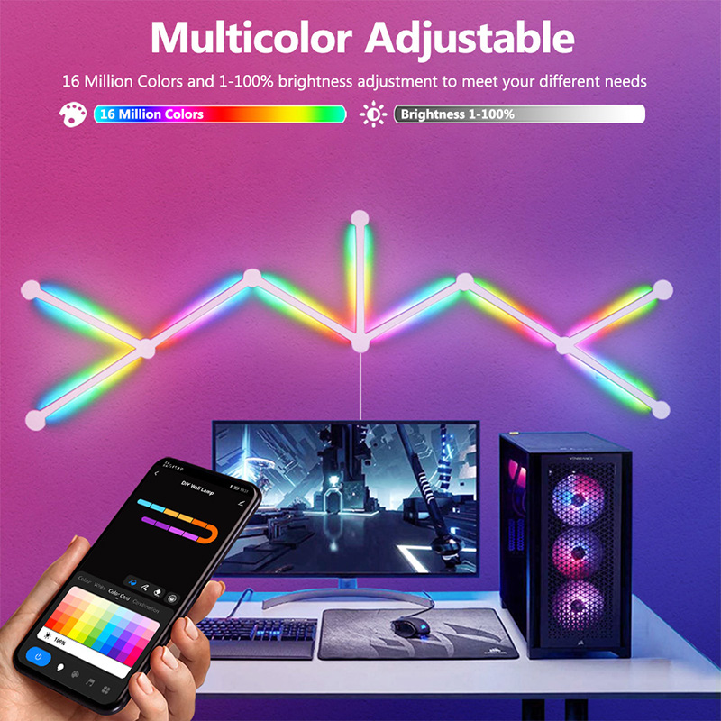Smart RGB Wall Lamp, Bluetooth - Party Games Game reseña y precio