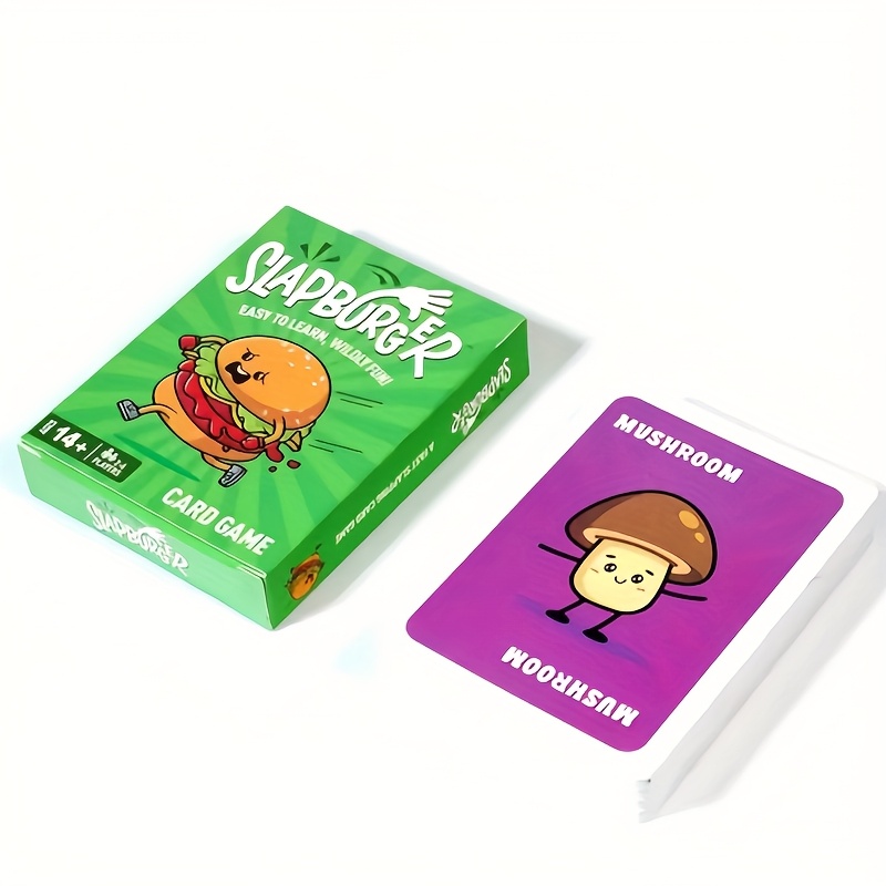 Slapburger Card Game – Fast-Pa - Quick Games Party reseña y precio