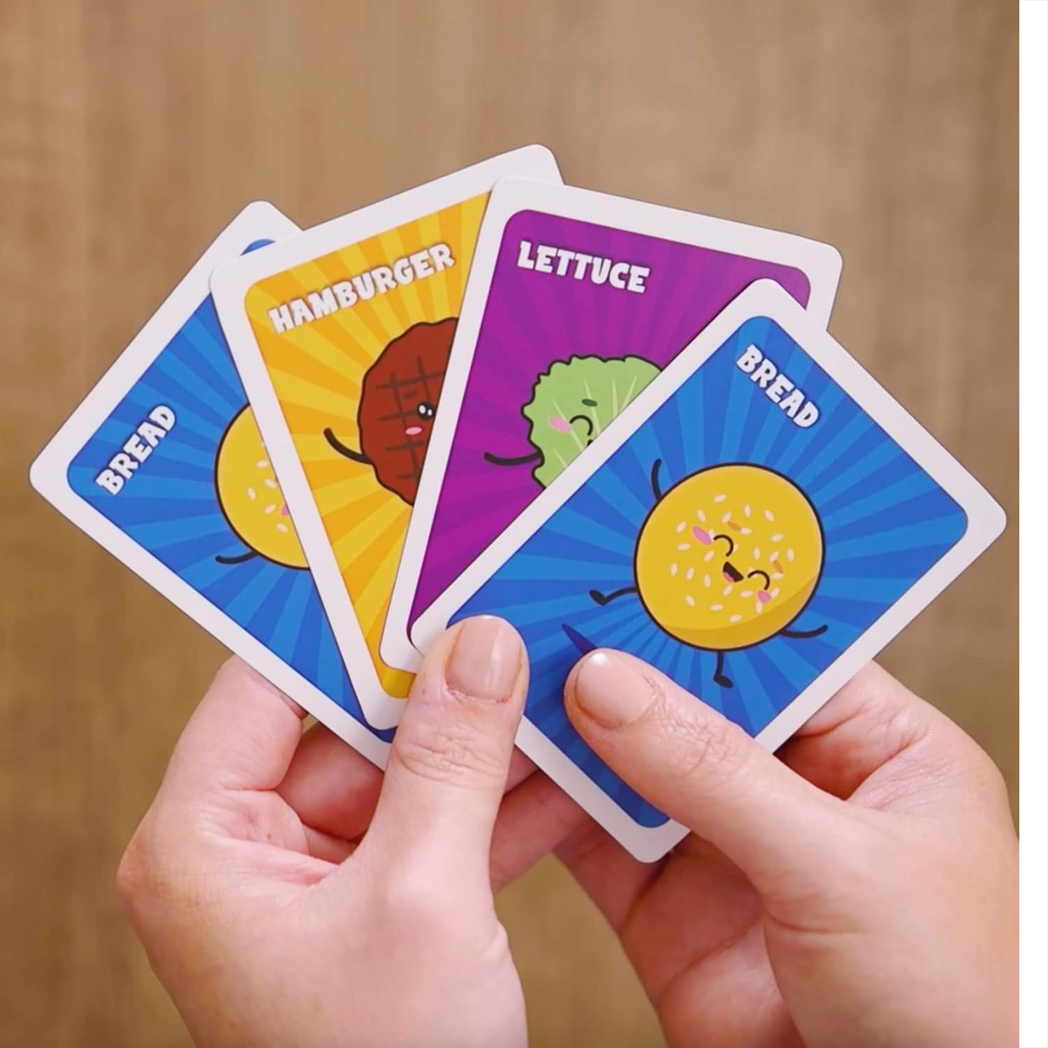 Slapburger Card Game – Fast-Pa - Quick Games Party reseña y precio