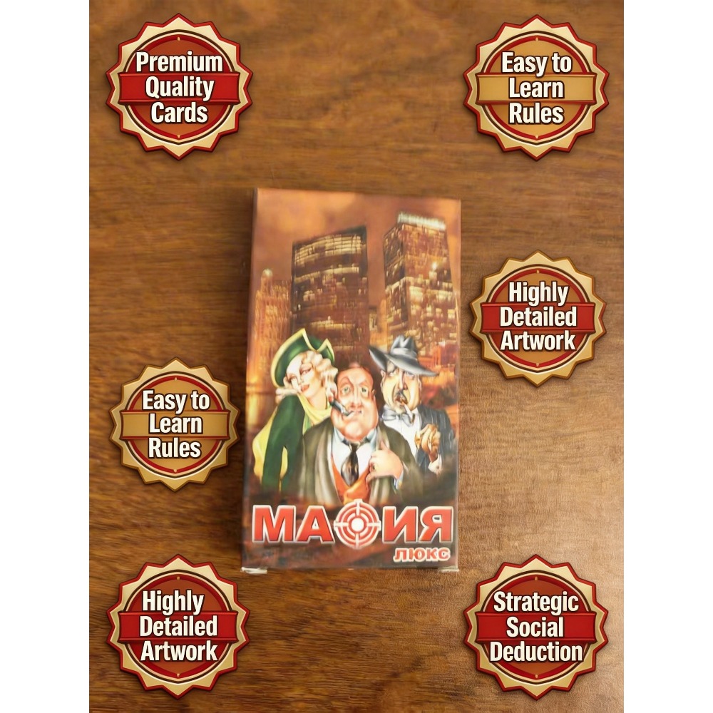 Mafia Party Game - Russian Edi - Party Games Mafia reseña y precio