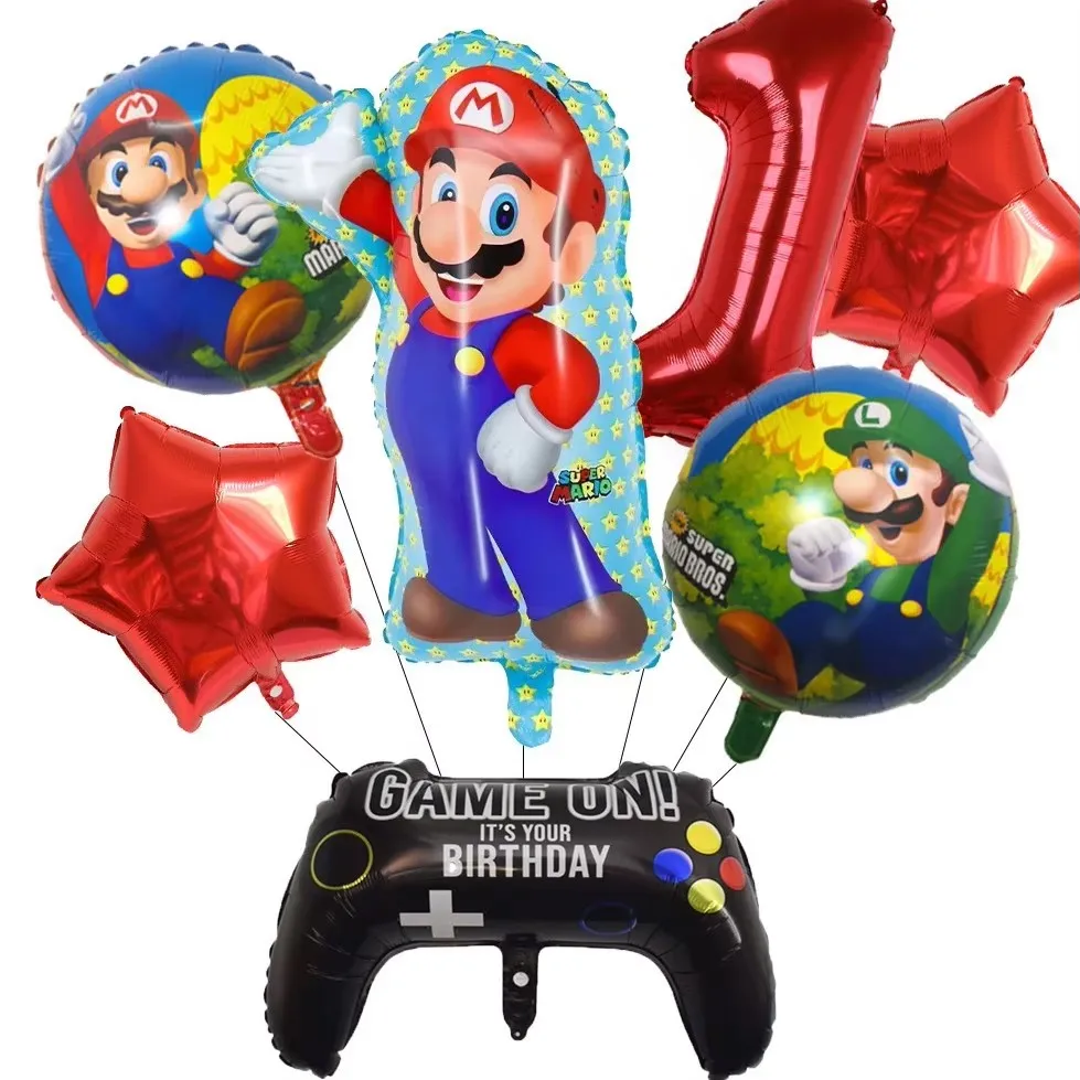 Mario Luigi Game Themed Birthd - Party Games Adult Birthday reseña y precio
