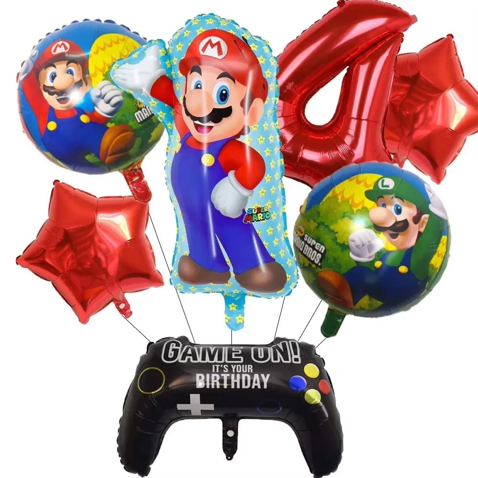 Mario Luigi Game Themed Birthd - Party Games Adult Birthday reseña y precio