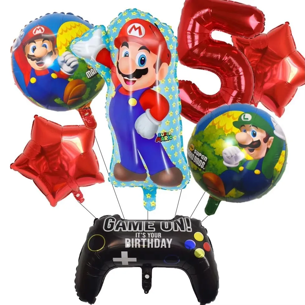 Mario Luigi Game Themed Birthd - Party Games Adult Birthday reseña y precio
