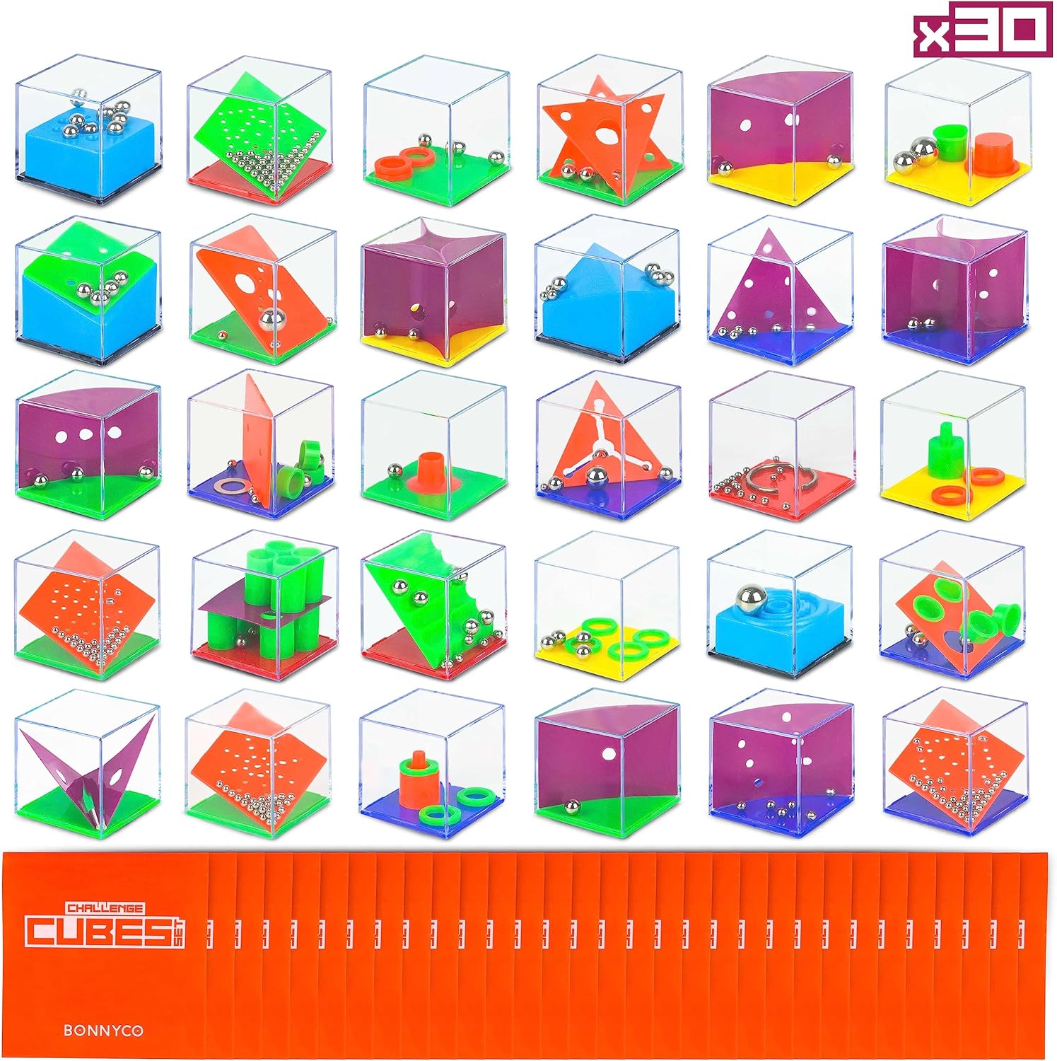 Brain Teaser Puzzles Cubes Pac - Party Games Game reseña y precio