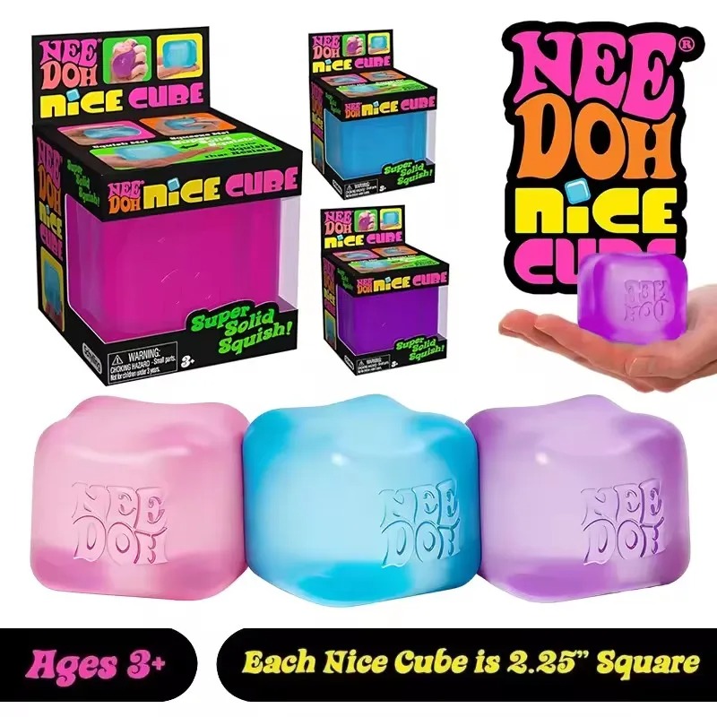 NeeDoh Squishy Schylling Atomi - Party Games Crazy reseña y precio