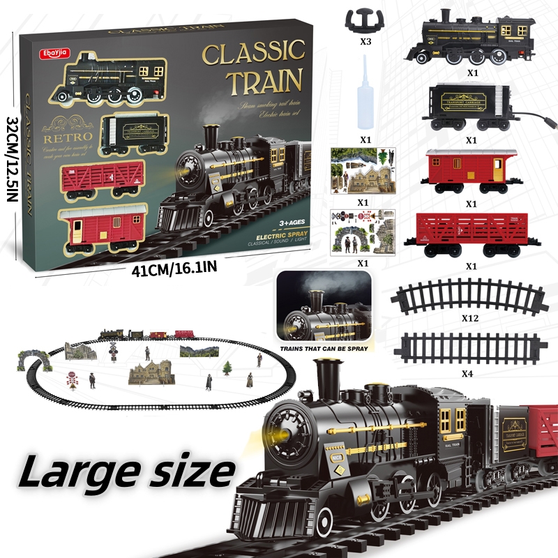 Kids Electric Steam Train Toy  - Party Games Steam Free reseña y precio