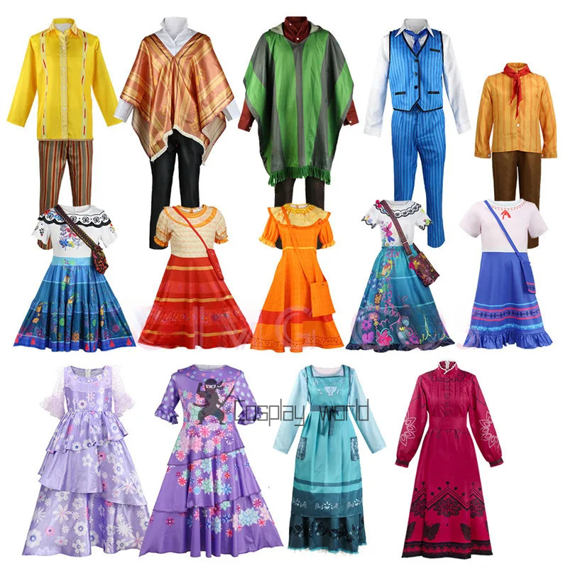 Encanto Cosplay Costume Adult  - Party Games Children reseña y precio