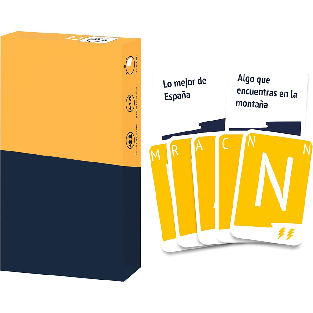 Fast Word Card Game Speed Thin - Quick Games Party reseña y precio