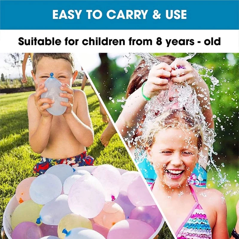 New 111Pcs Quick Fill Water Ba - Quick Games Party reseña y precio