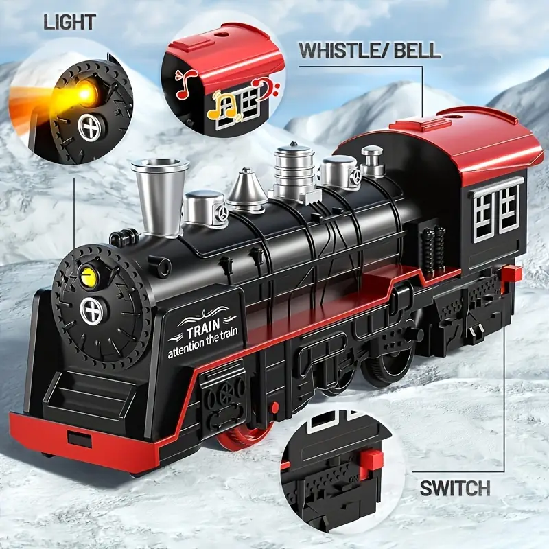 Kids Electric Steam Alloy Trai - Party Games Steam Free reseña y precio