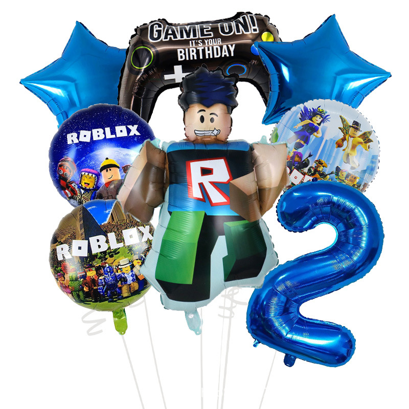 Cartoon Game Roblox Set Boy Ba - Party Games Adult Birthday reseña y precio