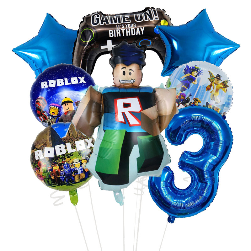 Cartoon Game Roblox Set Boy Ba - Party Games Adult Birthday reseña y precio