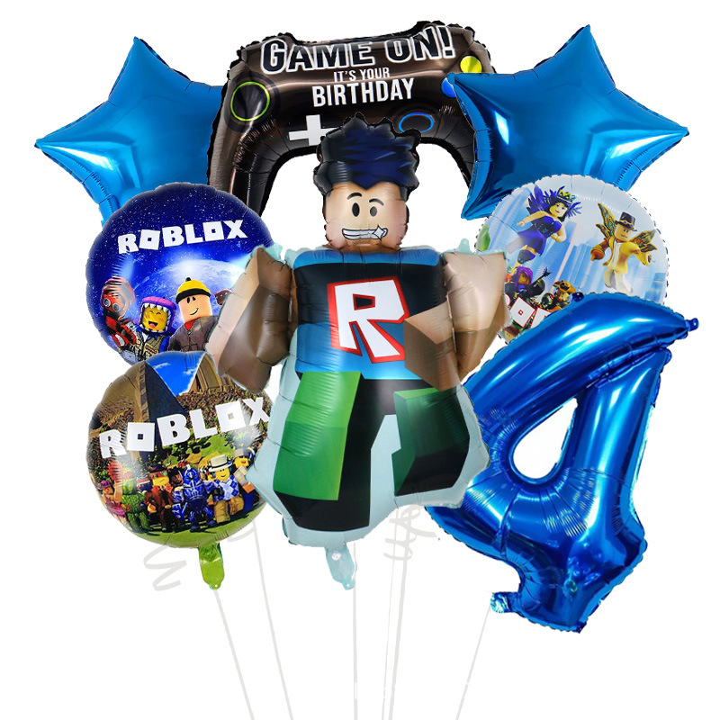 Cartoon Game Roblox Set Boy Ba - Party Games Adult Birthday reseña y precio