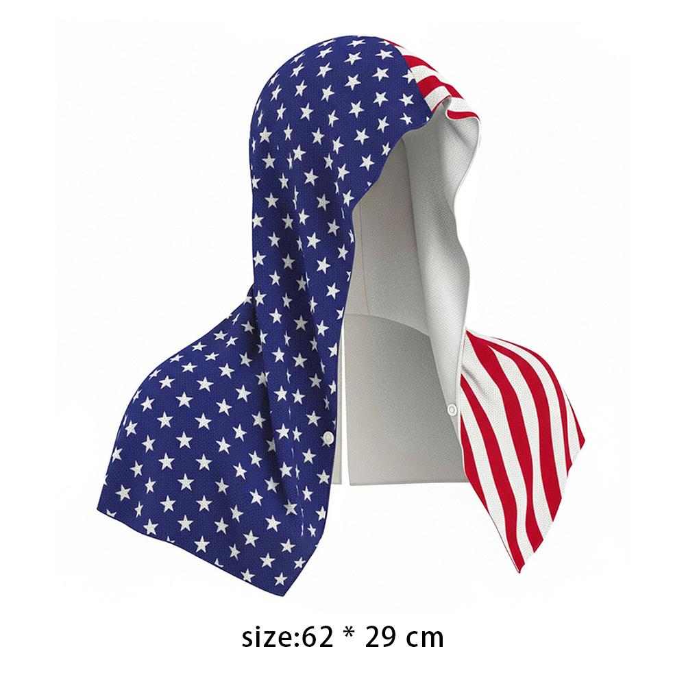 National Flag Hooded Head Scar - Quick Games Party reseña y precio