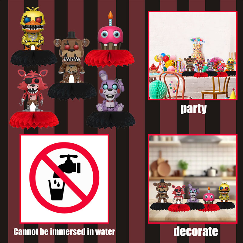 FNAF Cartoon Theme Game Five N - Party Games At Wedding reseña y precio