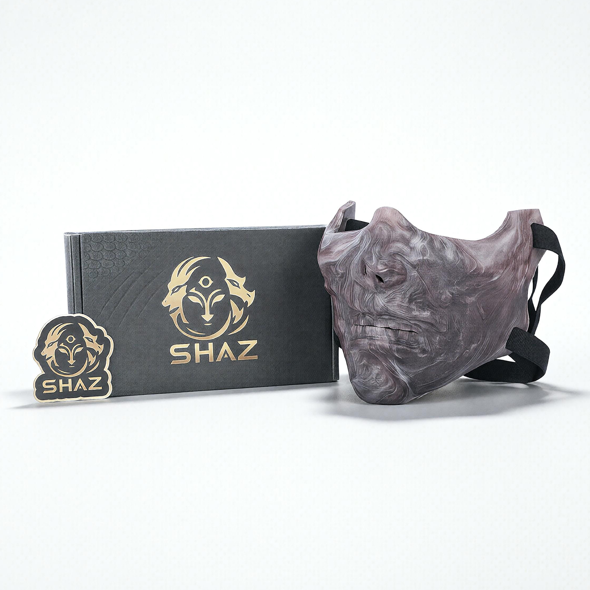 SHAZ Scary Zombie Face Mask, C - Zombie Party Games For Adults reseña y precio