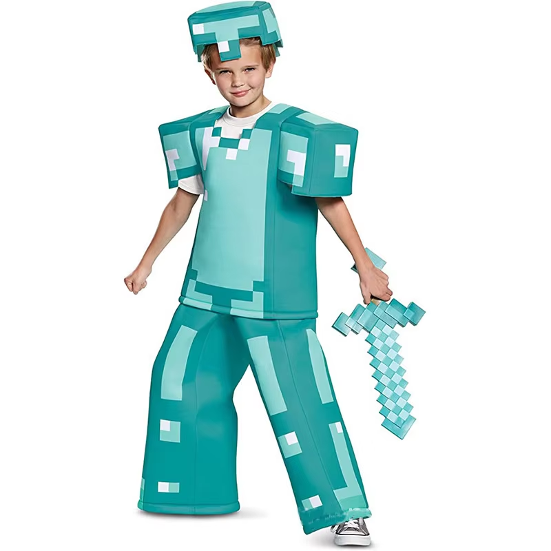 NEW Kids Cosplay Diamond Armor - Party Games Children reseña y precio